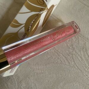 Vintage by Jessica Liebeskind Sparkling Lipgloss in Pink Sequin BNIB